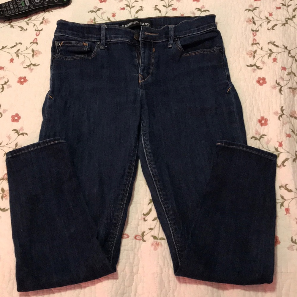 Express Mid Rise Jeans